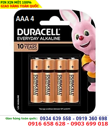 Pin Duracell MN2400 _Pin LR6, Pin AAA 1.5v Duracell MN2400-LR03 Alkaline chính hãng (MẪU MỚI) 